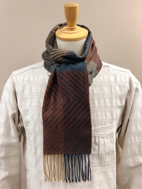 CASHMINK SCARF BY V.FRAAS LOT1666��"Random Check"