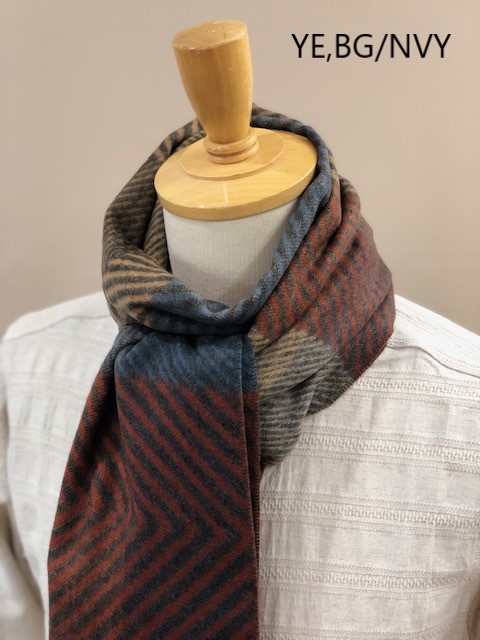 CASHMINK SCARF BY V.FRAAS LOT1666��"Random Check"