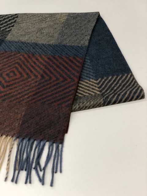 CASHMINK SCARF BY V.FRAAS LOT1666��"Random Check"