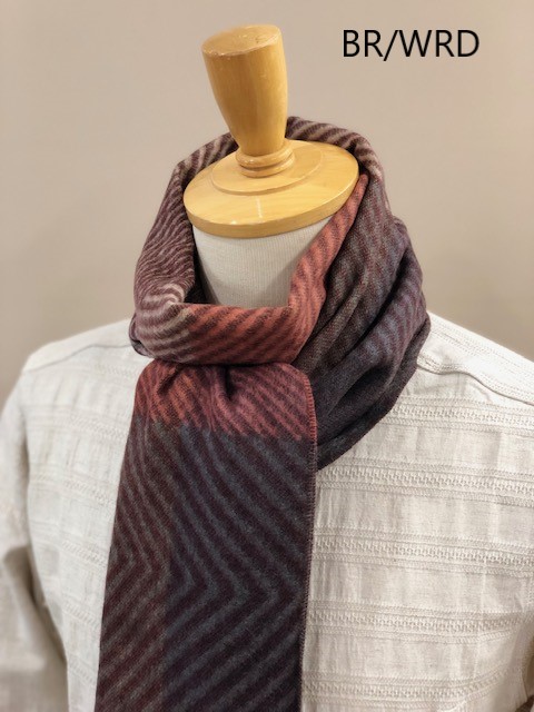 CASHMINK SCARF BY V.FRAAS LOT1666��"Random Check"