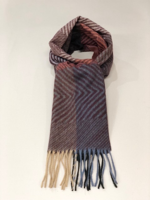 CASHMINK SCARF BY V.FRAAS LOT1666��"Random Check"