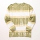 LOT.53007TB LONG SLEEVE TIE DYE BORDER TEE