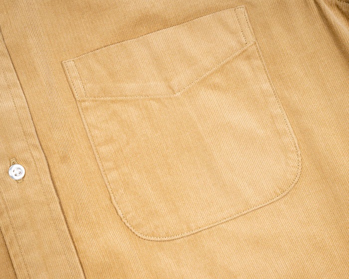 6 BUTTON BD CORDUROY