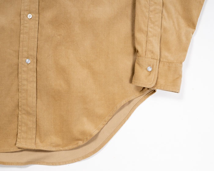 6 BUTTON BD CORDUROY