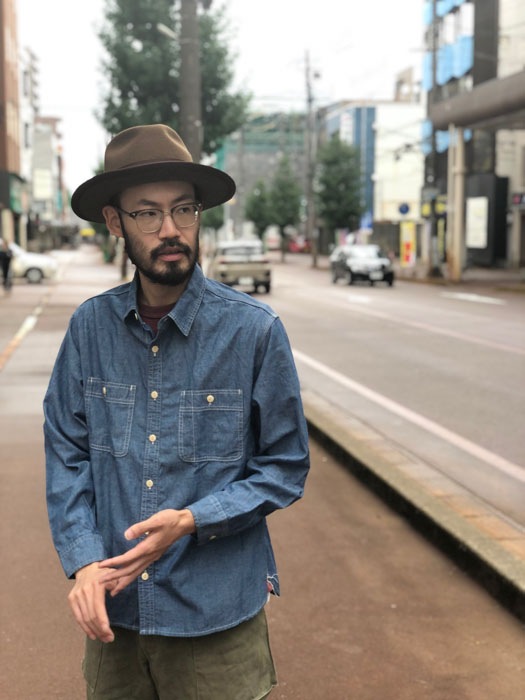 5oz SELVAGE CHAMBRAY WORK SHIRTS