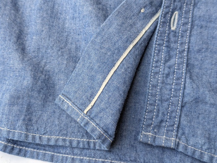 5oz SELVAGE CHAMBRAY WORK SHIRTS