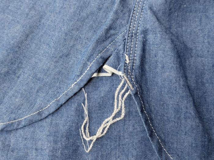 5oz SELVAGE CHAMBRAY WORK SHIRTS