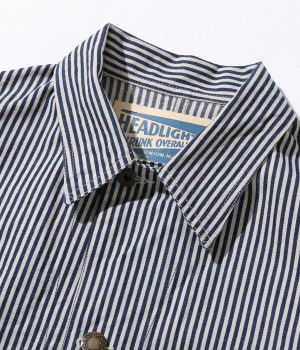 Lot No. HD15235 / HEADLIGHT 11oz. EXPRESS STRIPE WW II WORK COAT