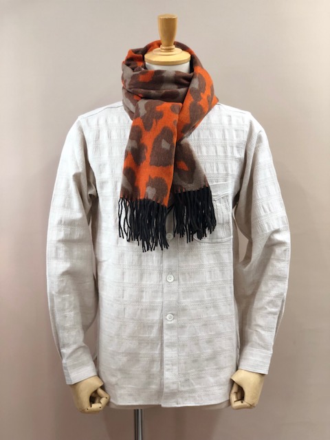 CASHMINK SCARF BY V.FRAAS LOT1666��"Leopard Pattern"