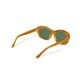 GREYHOUND amber marble / green lens