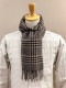 HIGH QUALITY WOOL KNITING SCARF BY V.FRAAS LOT1667��"GLEN CHECK"