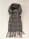 HIGH QUALITY WOOL KNITING SCARF BY V.FRAAS LOT1667��"GLEN CHECK"