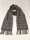 HIGH QUALITY WOOL KNITING SCARF BY V.FRAAS LOT1667��"GLEN CHECK"