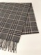 HIGH QUALITY WOOL KNITING SCARF BY V.FRAAS LOT1667��"GLEN CHECK"