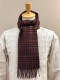 HIGH QUALITY WOOL KNITING SCARF BY V.FRAAS LOT1667��"GLEN CHECK"