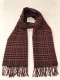 HIGH QUALITY WOOL KNITING SCARF BY V.FRAAS LOT1667��"GLEN CHECK"