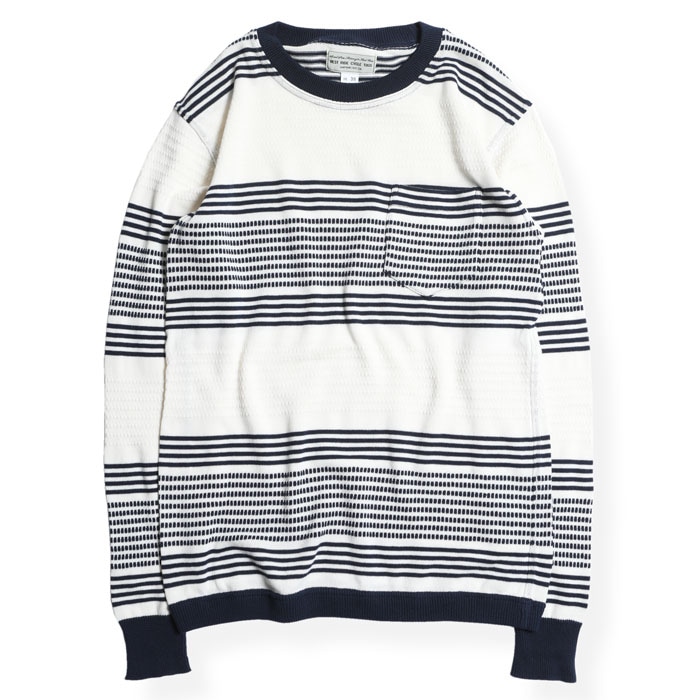 新品未使用WESTRIDE「NGT JACQUARD LONG TEE」 CLASSIC NGT JACQUARD LONG TEE | WESTRIDE,Tops,Knit | WESTERN