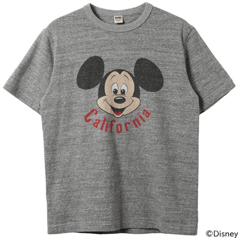 ��Mickey Mouse��"TSURIAMI" Crew Neck Print T-Shirt��SpecialItem��