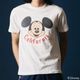 ��Mickey Mouse��"TSURIAMI" Crew Neck Print T-Shirt��SpecialItem��