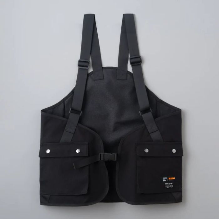 BRICK NYLON UTILITY VEST