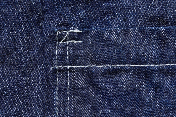 Lot 1239 1930'S WPA DOUBLE KNEE DENIM TROUSERS