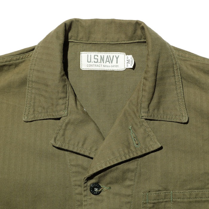 NAVAL WORK Jkt. N-3 TYPE Herringbone Twill Custom  "WATKINS-JF"