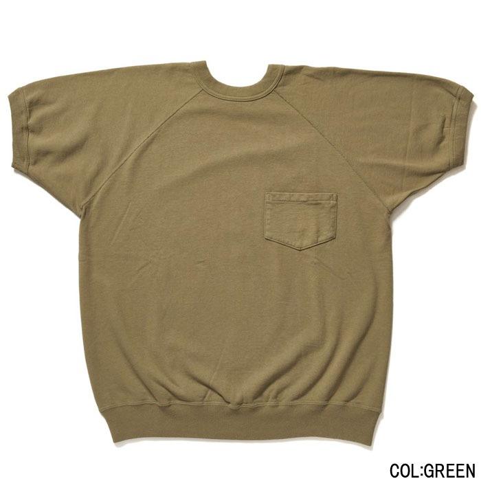 Lot 4105 POCKET SHORT SLEEVE SWEAT 26SS