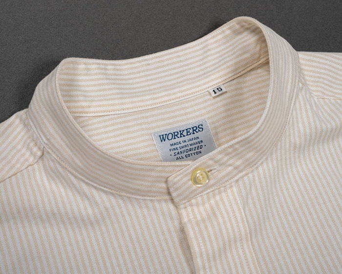 BAND COLLAR SHIRTS