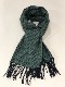 RECYCLED POLYESTER & COTTON KNITING SCARF BY V.FRAAS LOT1667 "Shepherd Check"