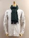 RECYCLED POLYESTER & COTTON KNITING SCARF BY V.FRAAS LOT1667 "Shepherd Check"