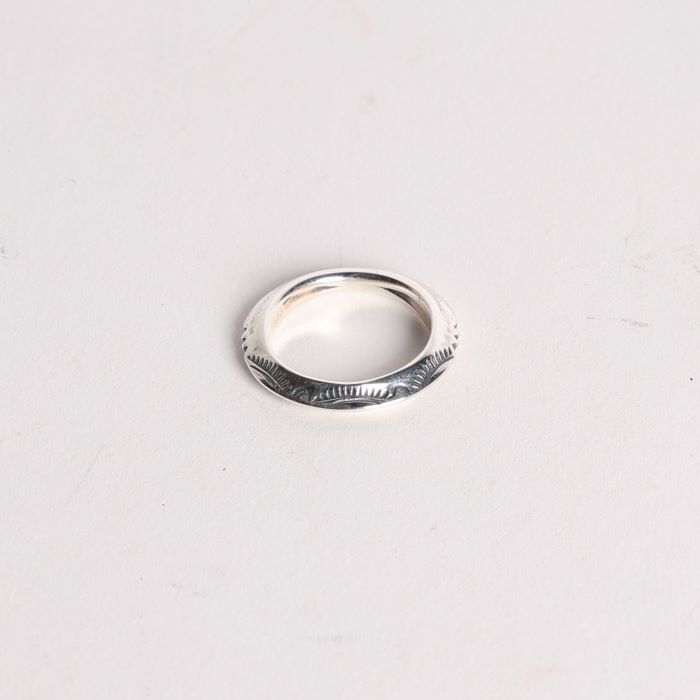 RG-0054 EXTRA THIN TRIANGLE RING(LEAF)