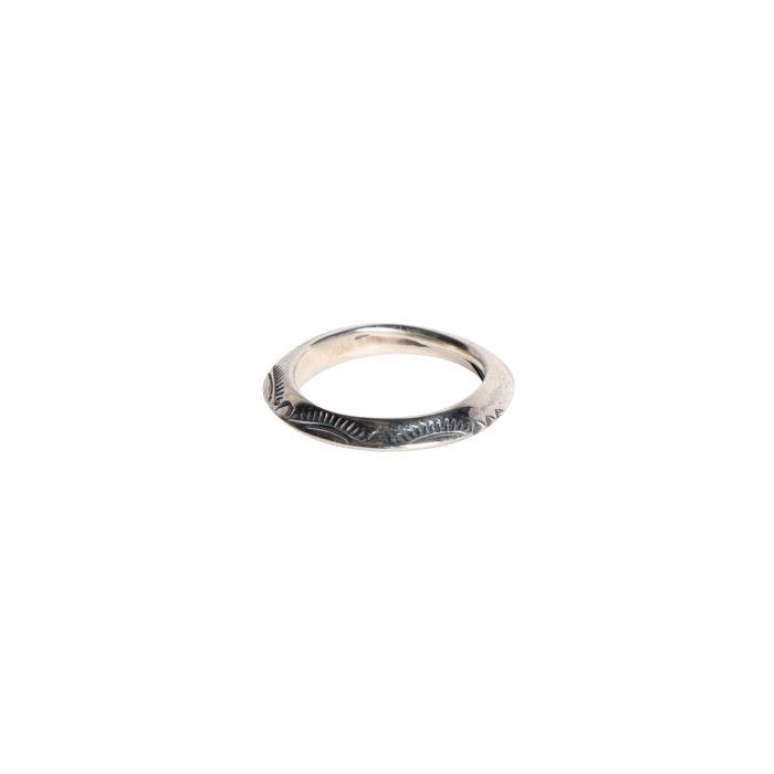 RG-0054 EXTRA THIN TRIANGLE RING(LEAF)