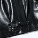 Lot No. BR80665 / WILLIAM GIBSON COLLECTION BLACK LEATHER BLOUSE