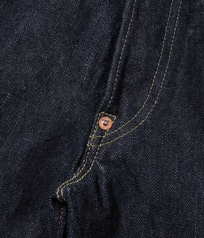 Lot No. SC42025 / 13oz. DENIM WAIST OVERALLS 2025 MODEL (WIDE LEG)