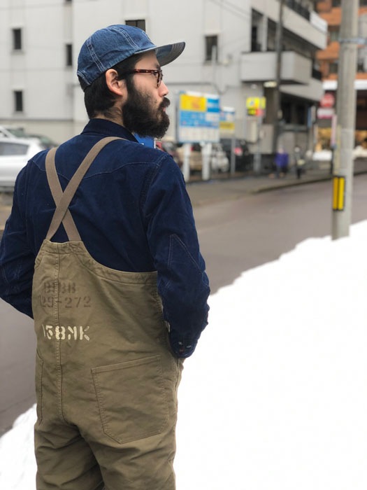 OLD MIDSHIPMEN'S BIB OVERALL-WITH LINER CUSTOM