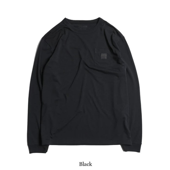 "MONOCHROME" LOGO RD L/S TEE