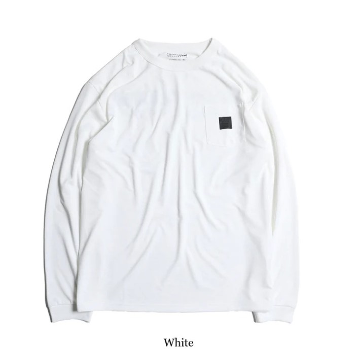"MONOCHROME" LOGO RD L/S TEE