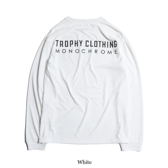 "MONOCHROME" LOGO RD L/S TEE