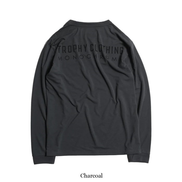 "MONOCHROME" LOGO RD L/S TEE