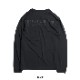 "MONOCHROME" LOGO RD L/S TEE
