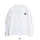 "MONOCHROME" LOGO RD L/S TEE