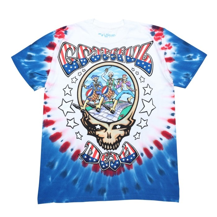 LIQUID BLUE : REVOLUTION DEAD TIE-DYE S/S TEE