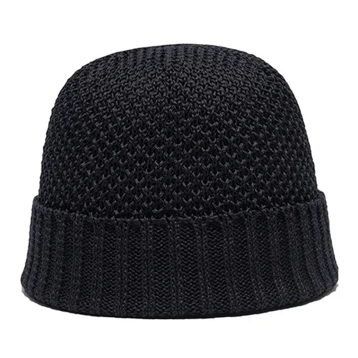 SEED STITCH KNIT CAP