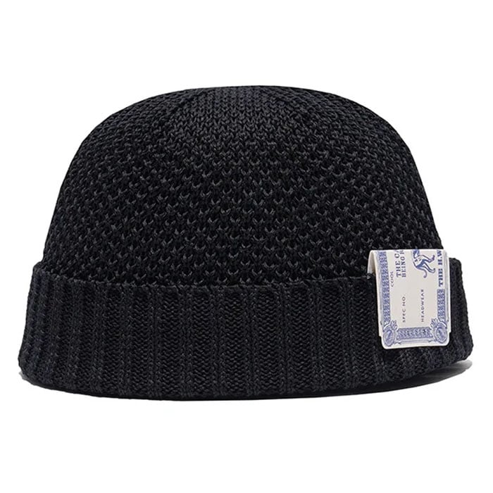 SEED STITCH KNIT CAP