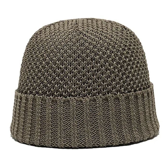 SEED STITCH KNIT CAP