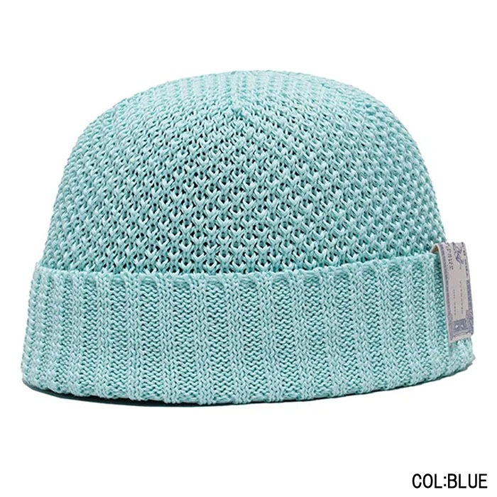 SEED STITCH KNIT CAP