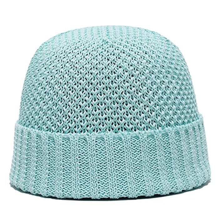 SEED STITCH KNIT CAP