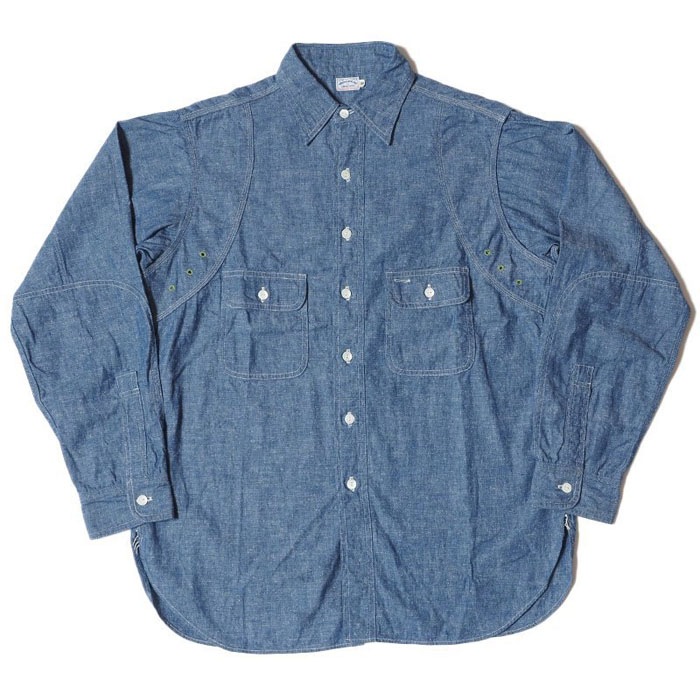 Lot 3040 VENTILATION TRIPLE STITCH CHAMBRAY SHIRTS | WAREHOUSE