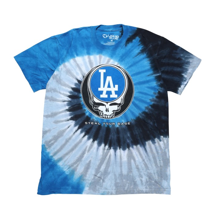 LIQUID BLUE : LOS ANGELES DODGERS  TIE-DYE S/S TEE
