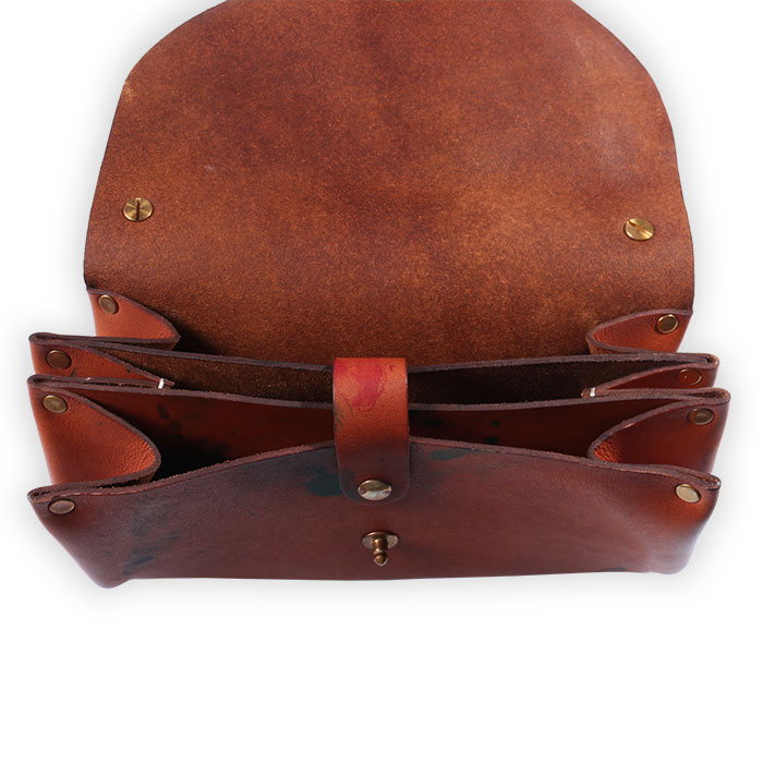 VS-215LP PAINT LEATHER GARCON BAG
